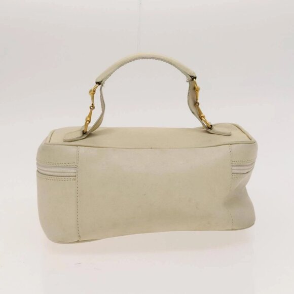 GUCCI Pouch Leather nylon 2Set Black Beige Auth bs24715 - Picture 3 of 15